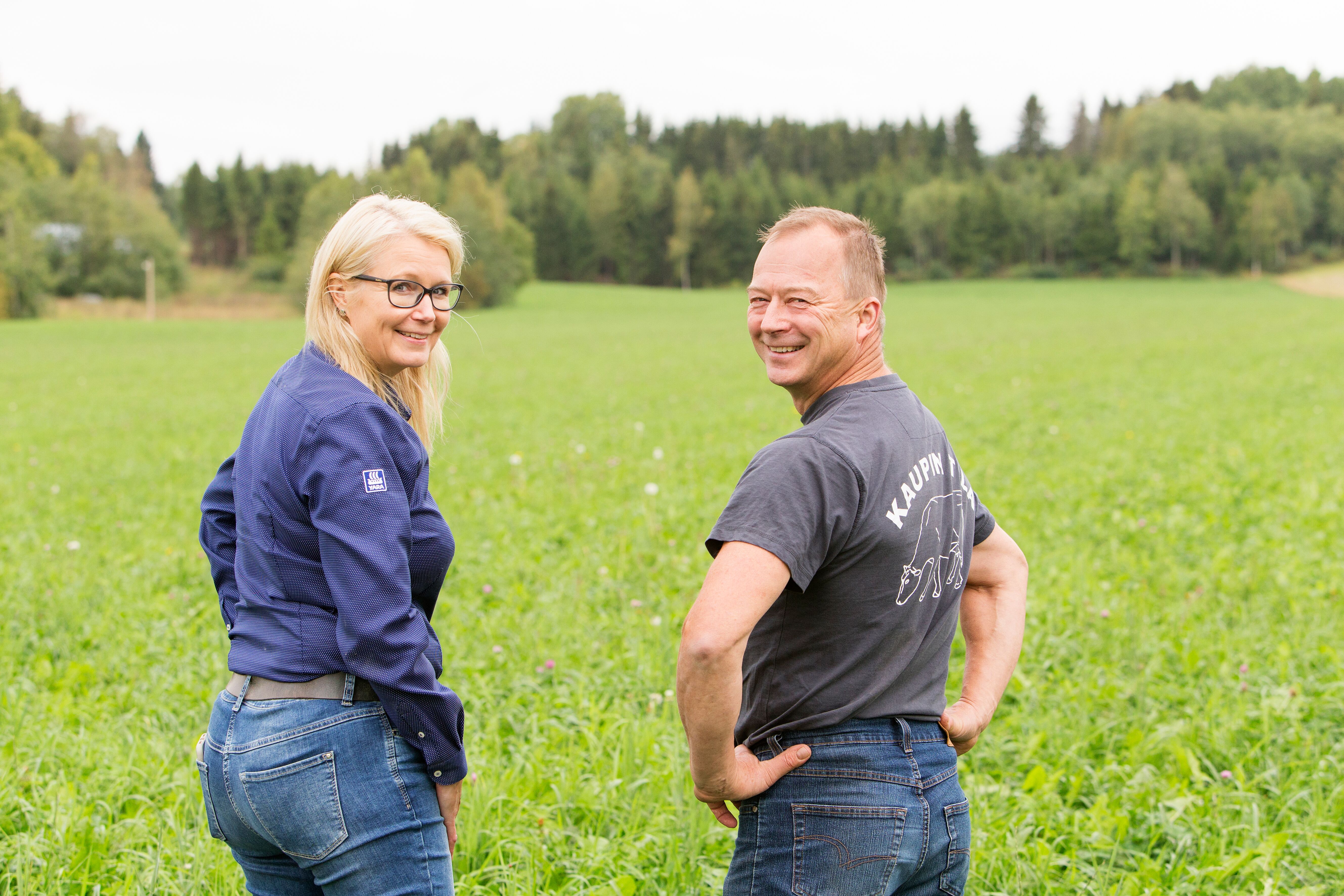 Risto Linnainmaa ja Mervi Seppänen
