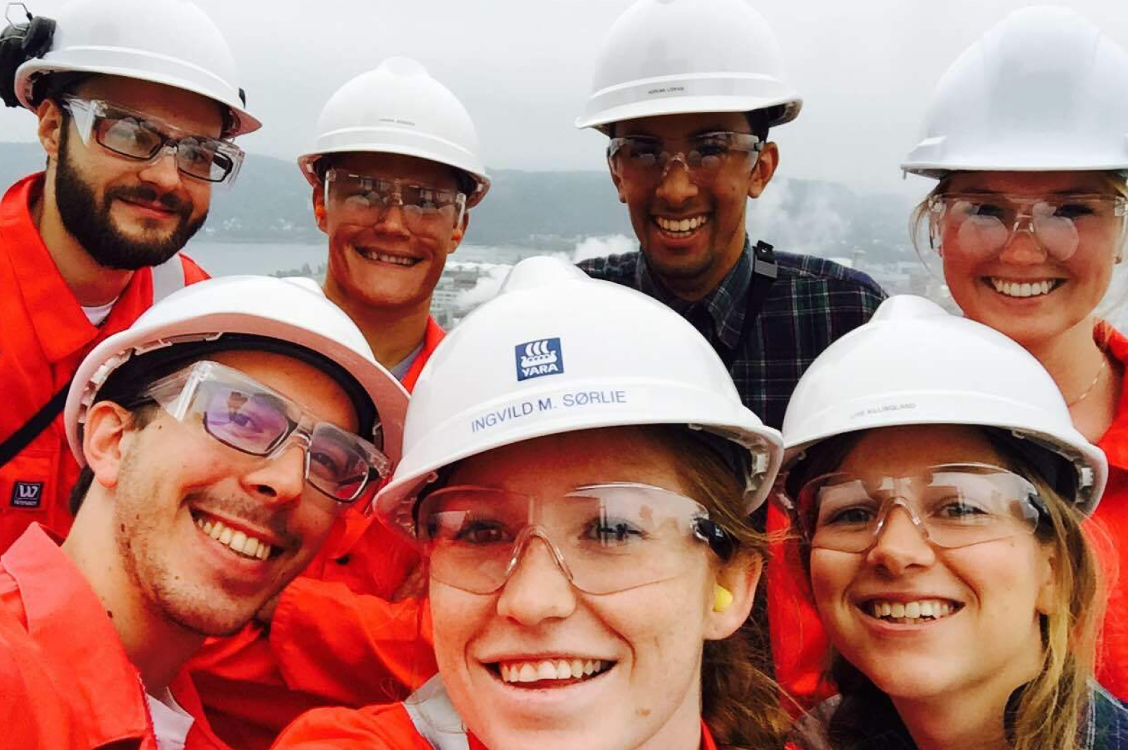 Kesäharjoittelijoita