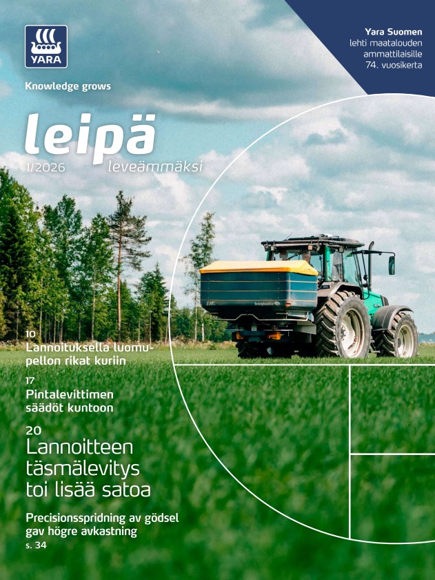 Leipä leveämmäksi 1/2026