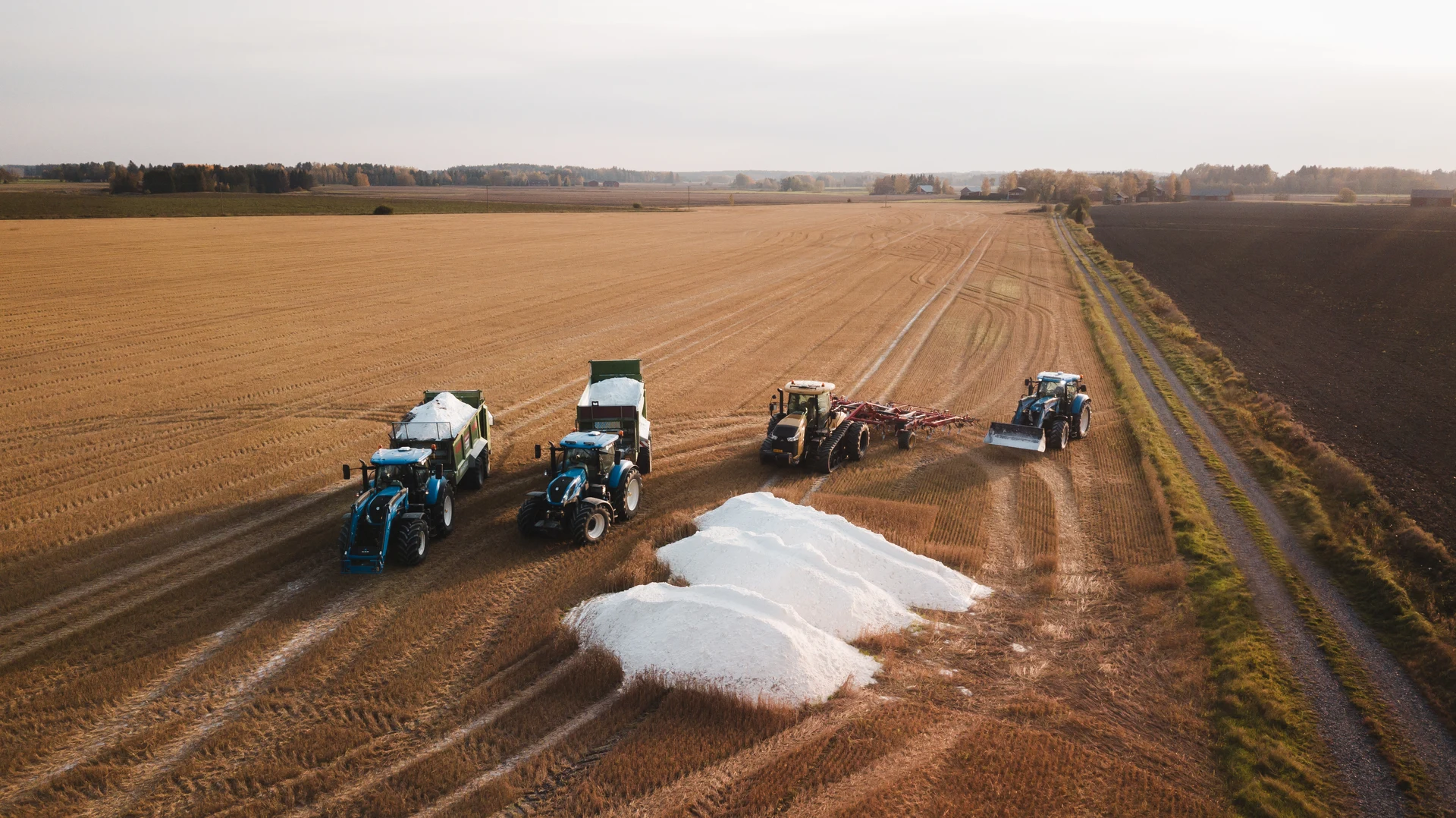 Kipsin levityst&auml; pellolle